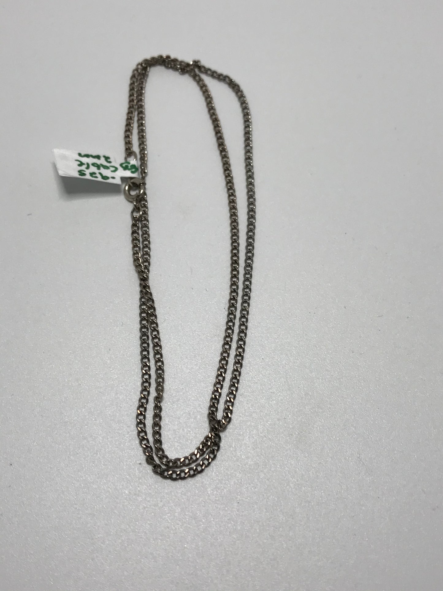 18" Sterling Silver Cable Chain Necklace