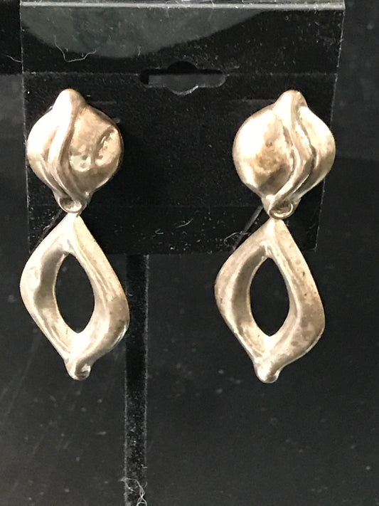 Mexican Silver Vintage Post Earrings