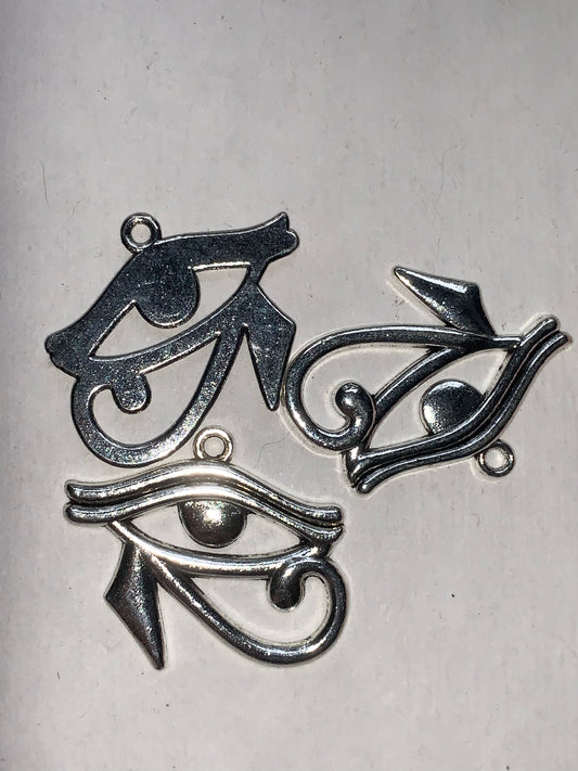 Eye Of Horus Egyptian God Pewter Charm