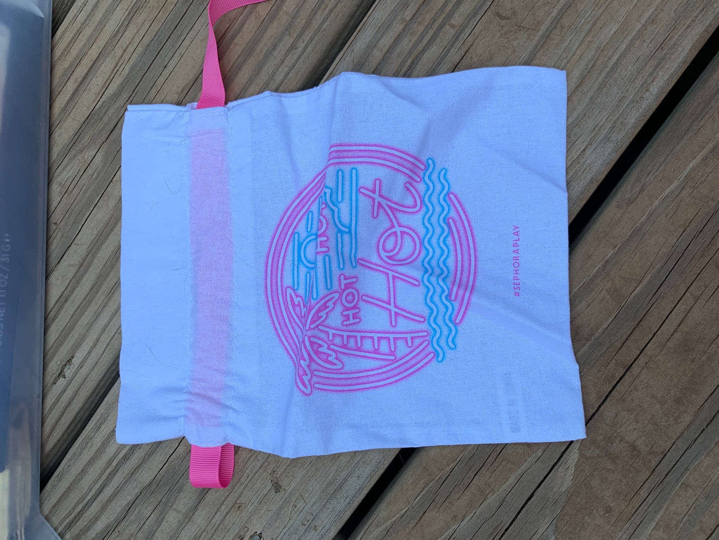 Sephora Play drawstring Makeup Bags