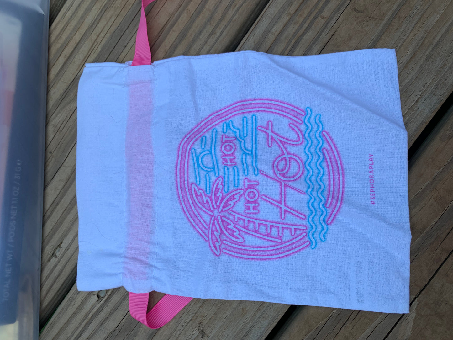 Sephora Play drawstring Makeup Bags