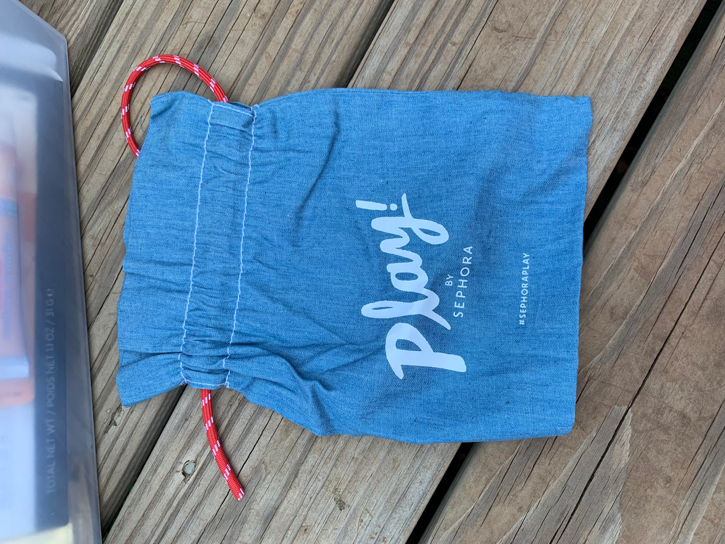 Sephora Play drawstring Makeup Bags