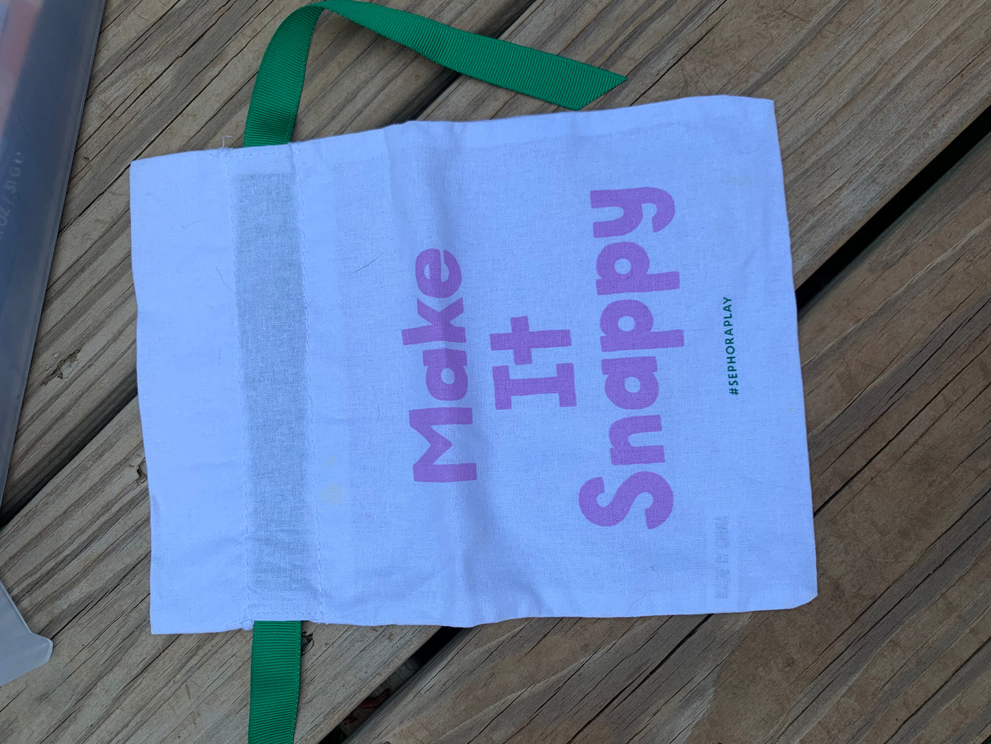 Sephora Play drawstring Makeup Bags