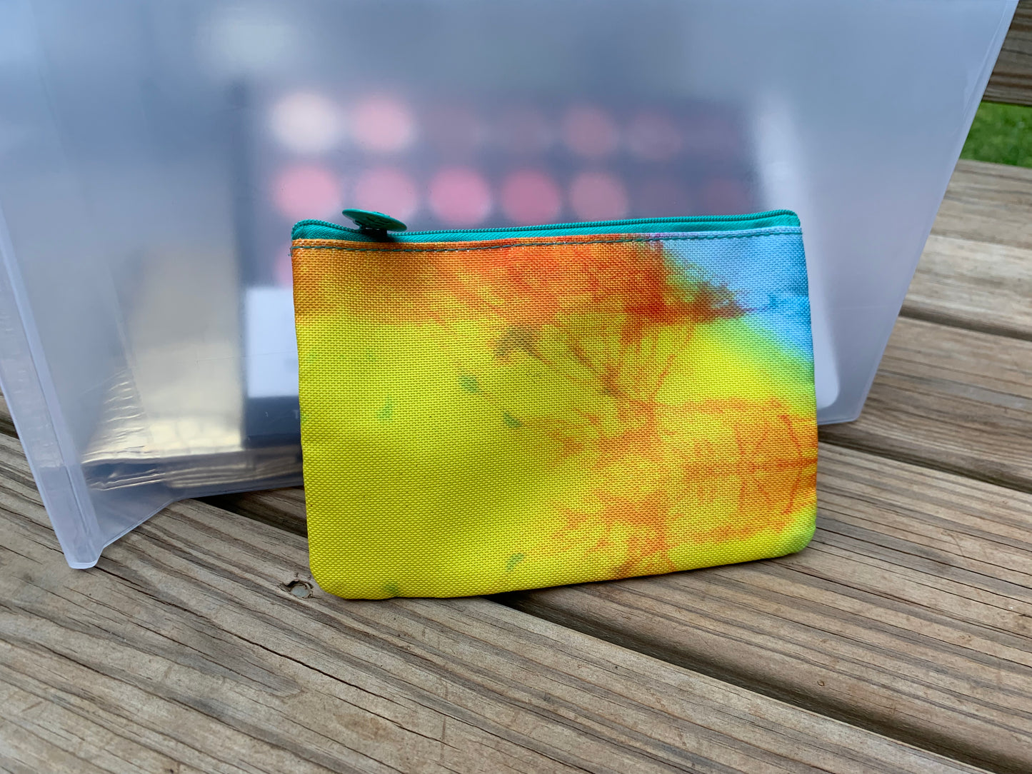 Tie-dye Ipsy Makeup Bag