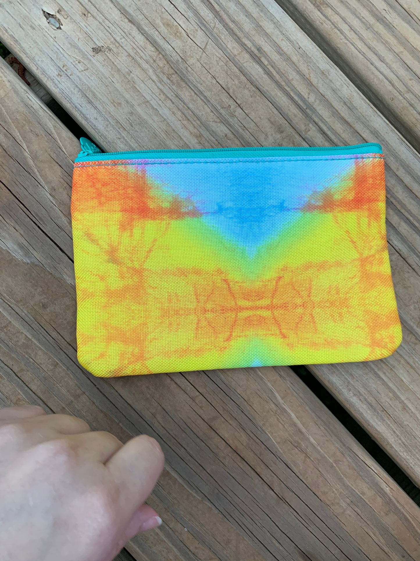 Tie-dye Ipsy Makeup Bag