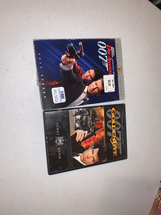 James Bond Dvd Duo Bundle, Die another Day and Goldeneye