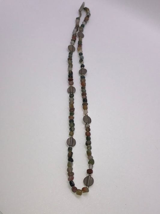 20" Multi-Agate Stone Necklace