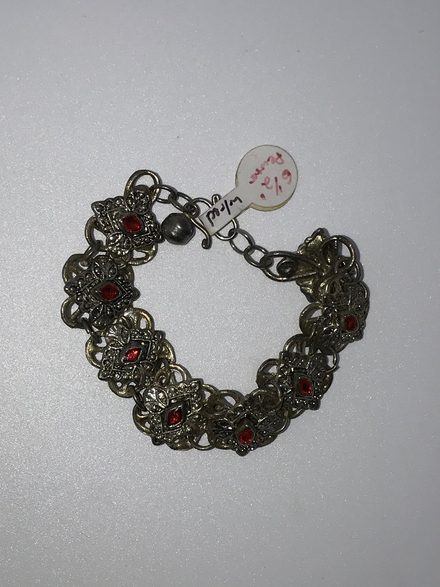 6 1/2" Long Pewter Bracelet