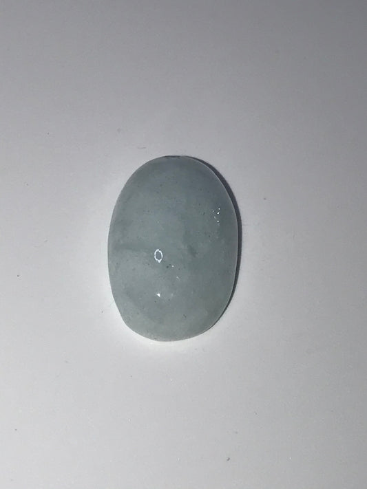 Natural Aquamarine Gemstone Cabochon