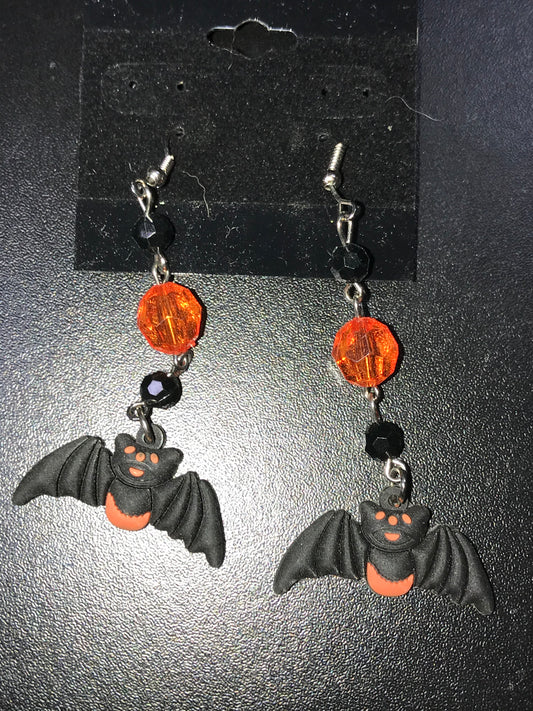 Bat Dangle Earrings