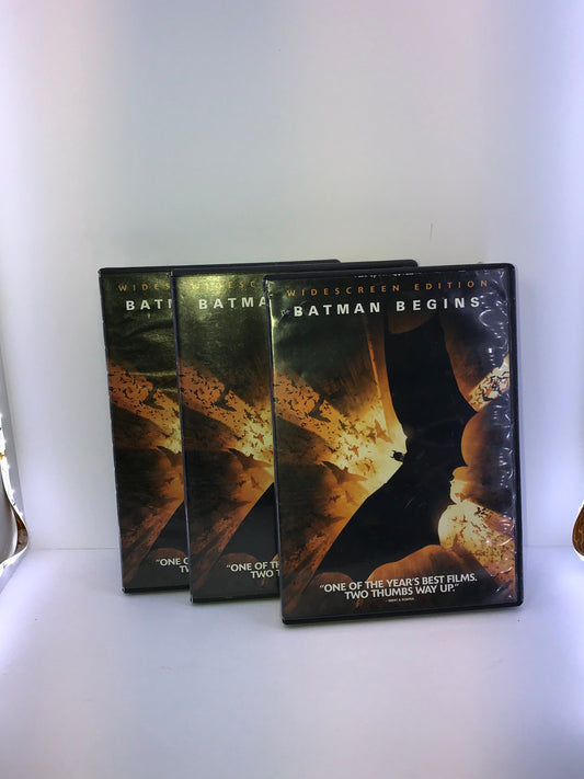 Batman Begins DVD, Wide Screen