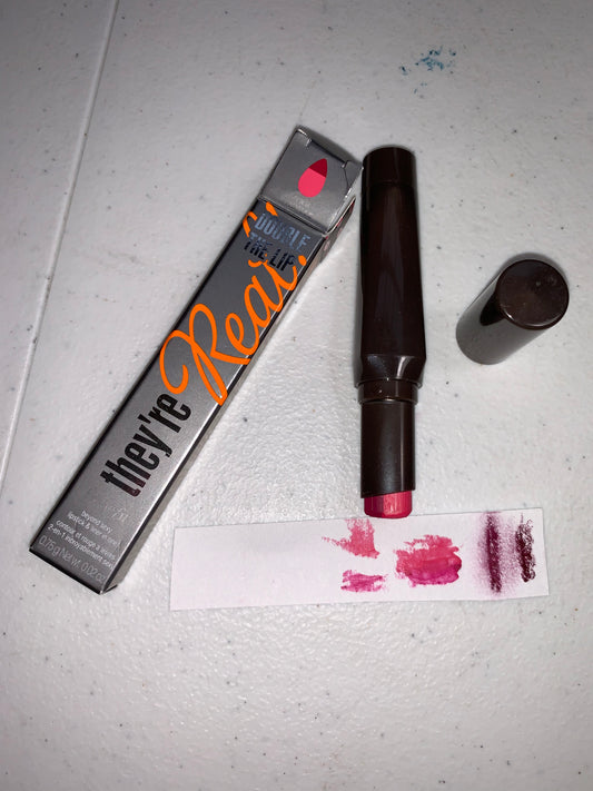Benefit They're Real! Double The Lip Lipstick & Liner in One in Pink Thrills