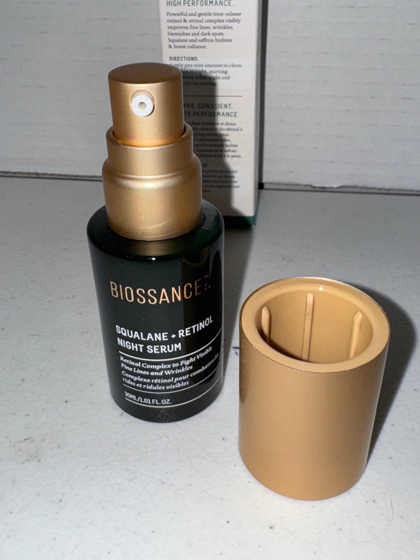 Biossance Squalane + Retinol Night Serum