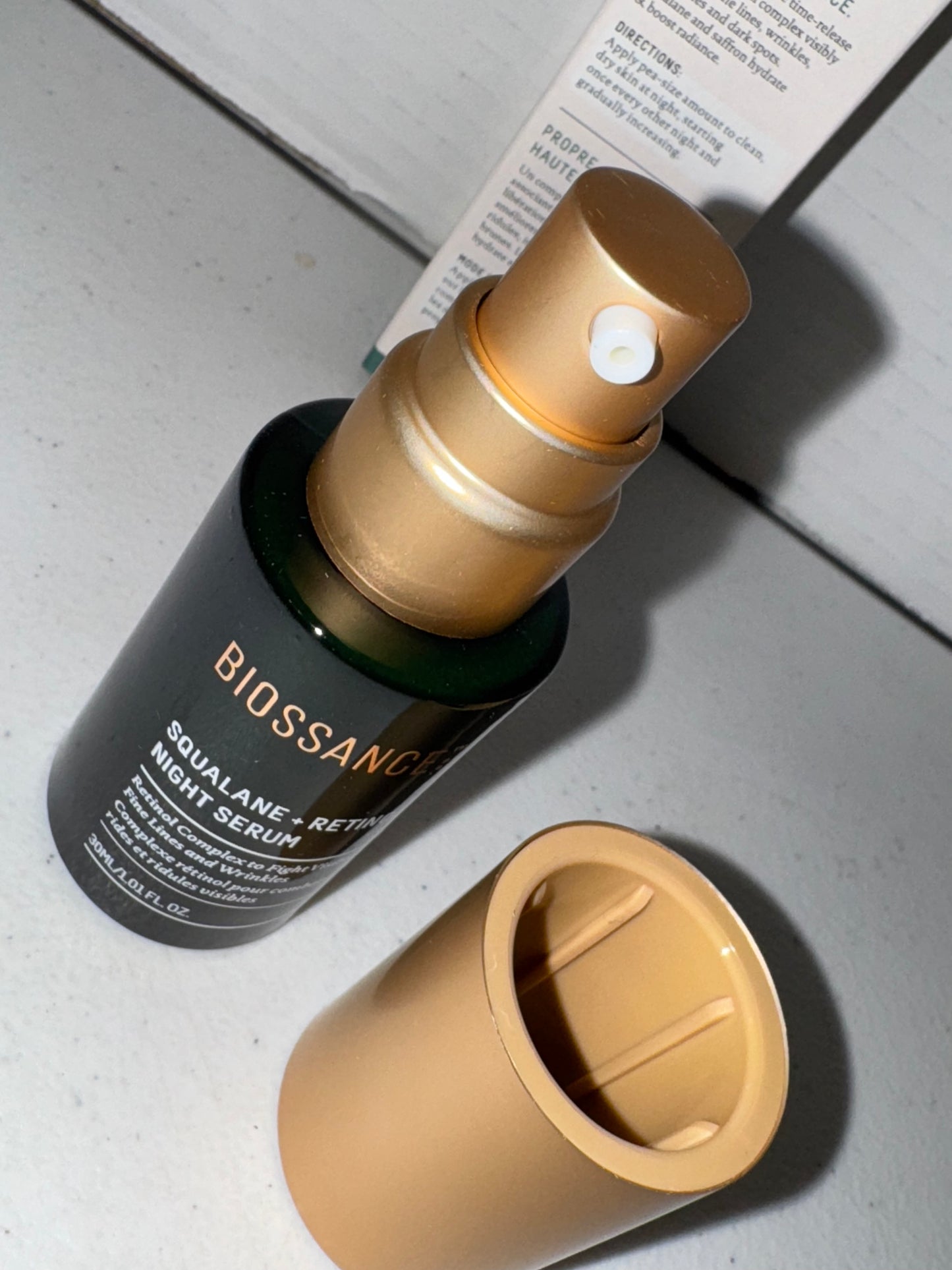 Biossance Squalane + Retinol Night Serum