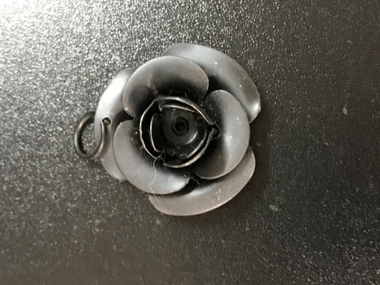 Black Rose Pendant