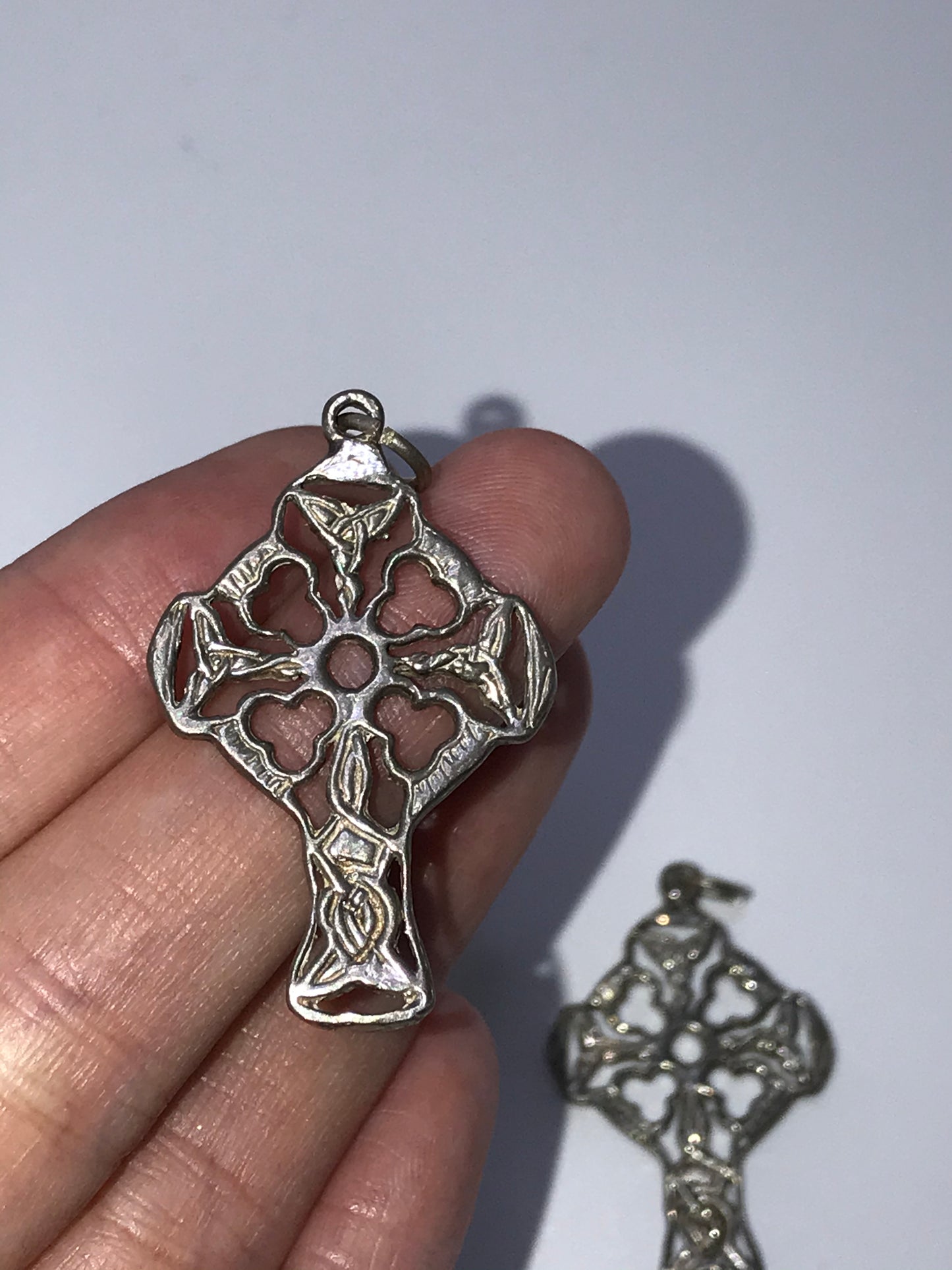 Small Sterling Silver Celtic Cross