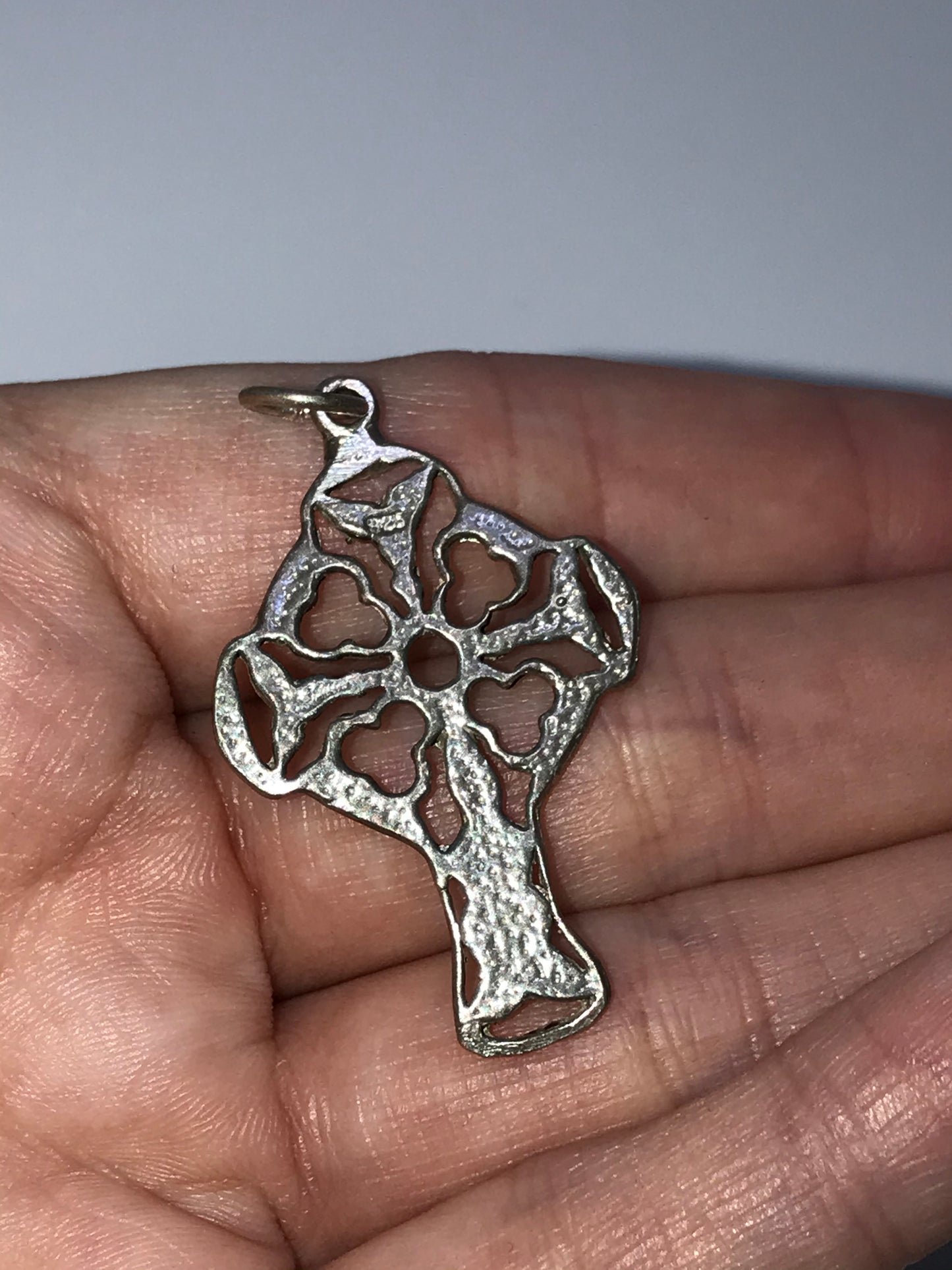 Small Sterling Silver Celtic Cross