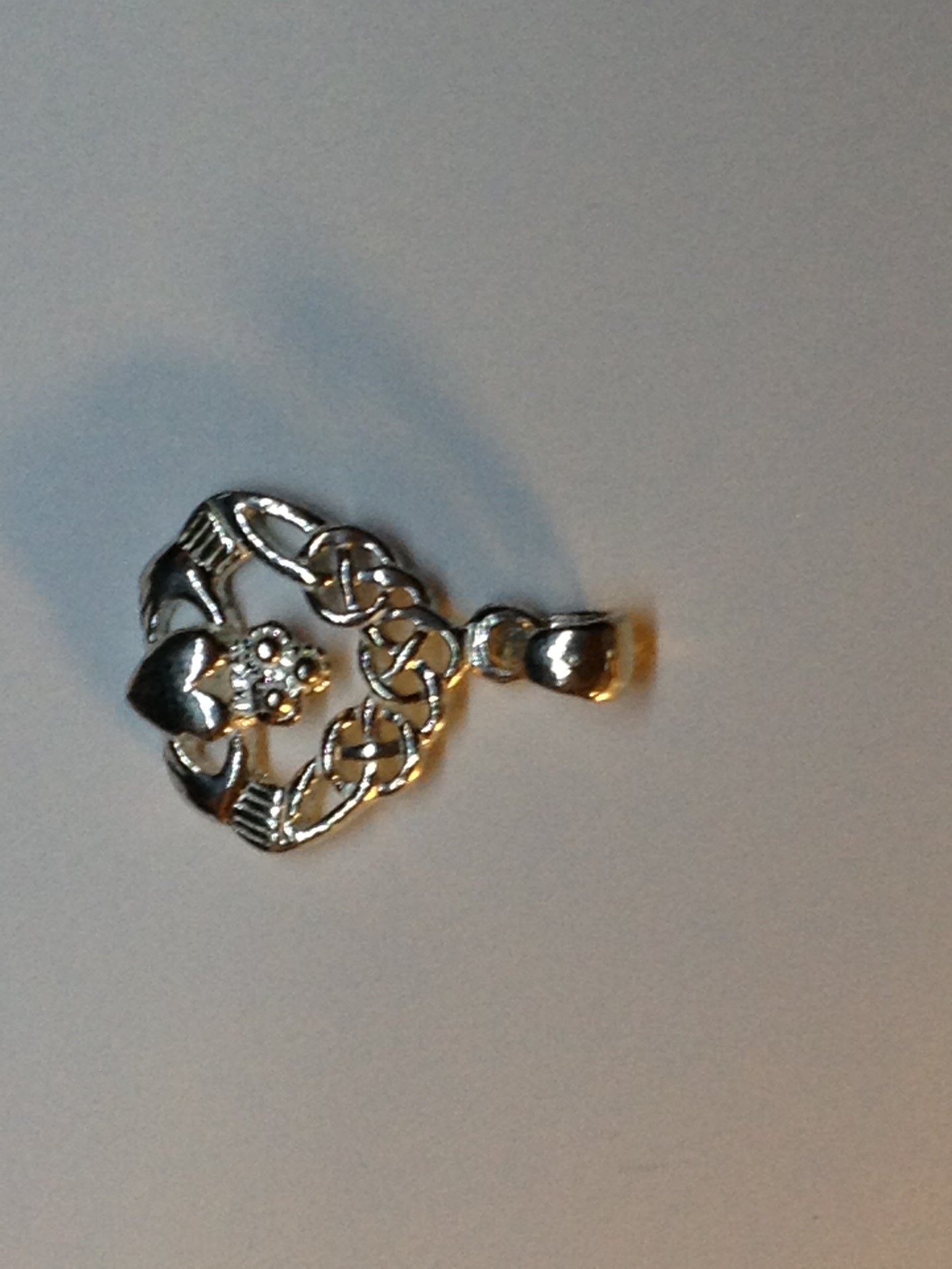 Claddagh Sterling Silver Pendant