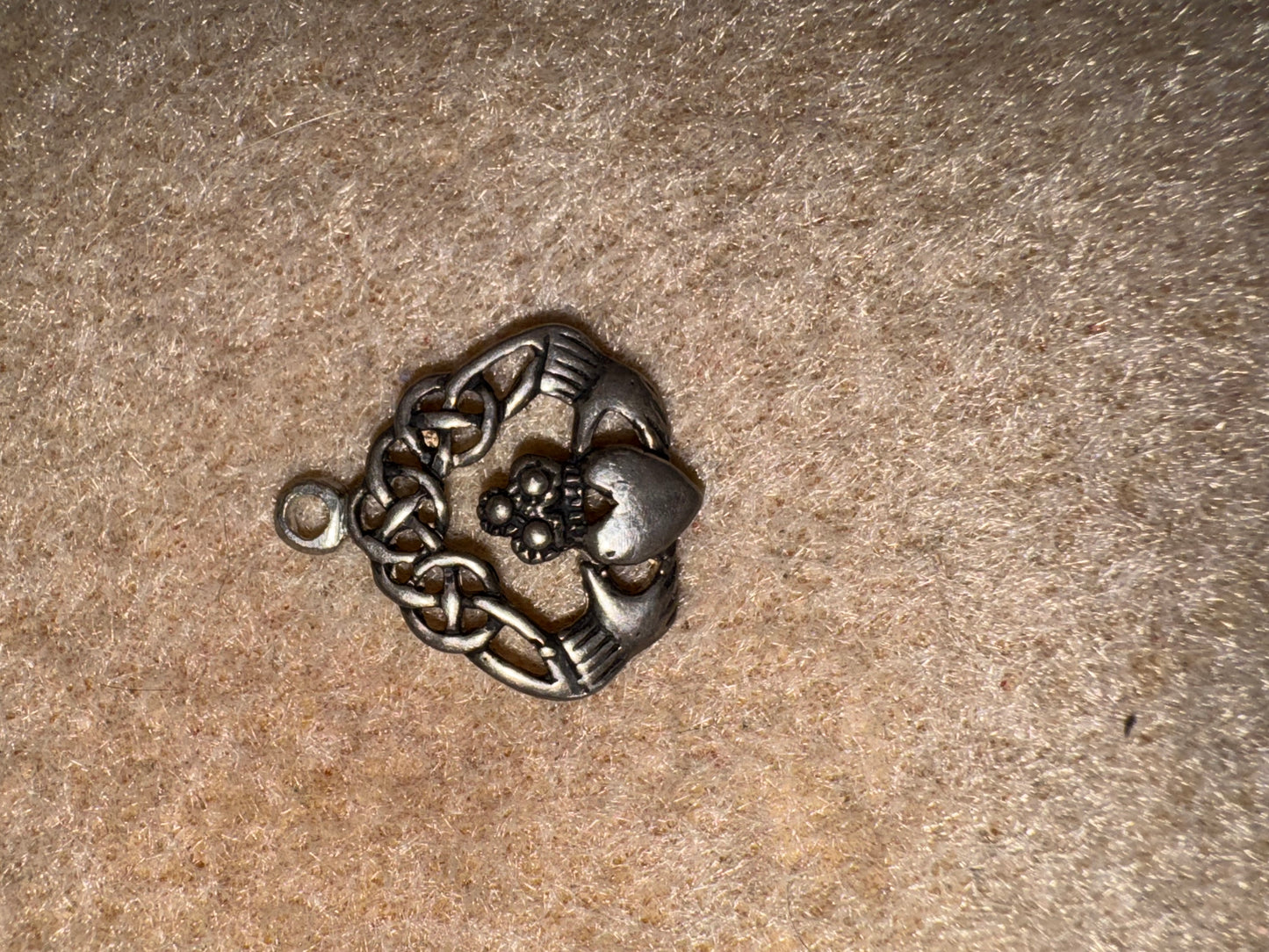 Claddagh Sterling Silver Pendant