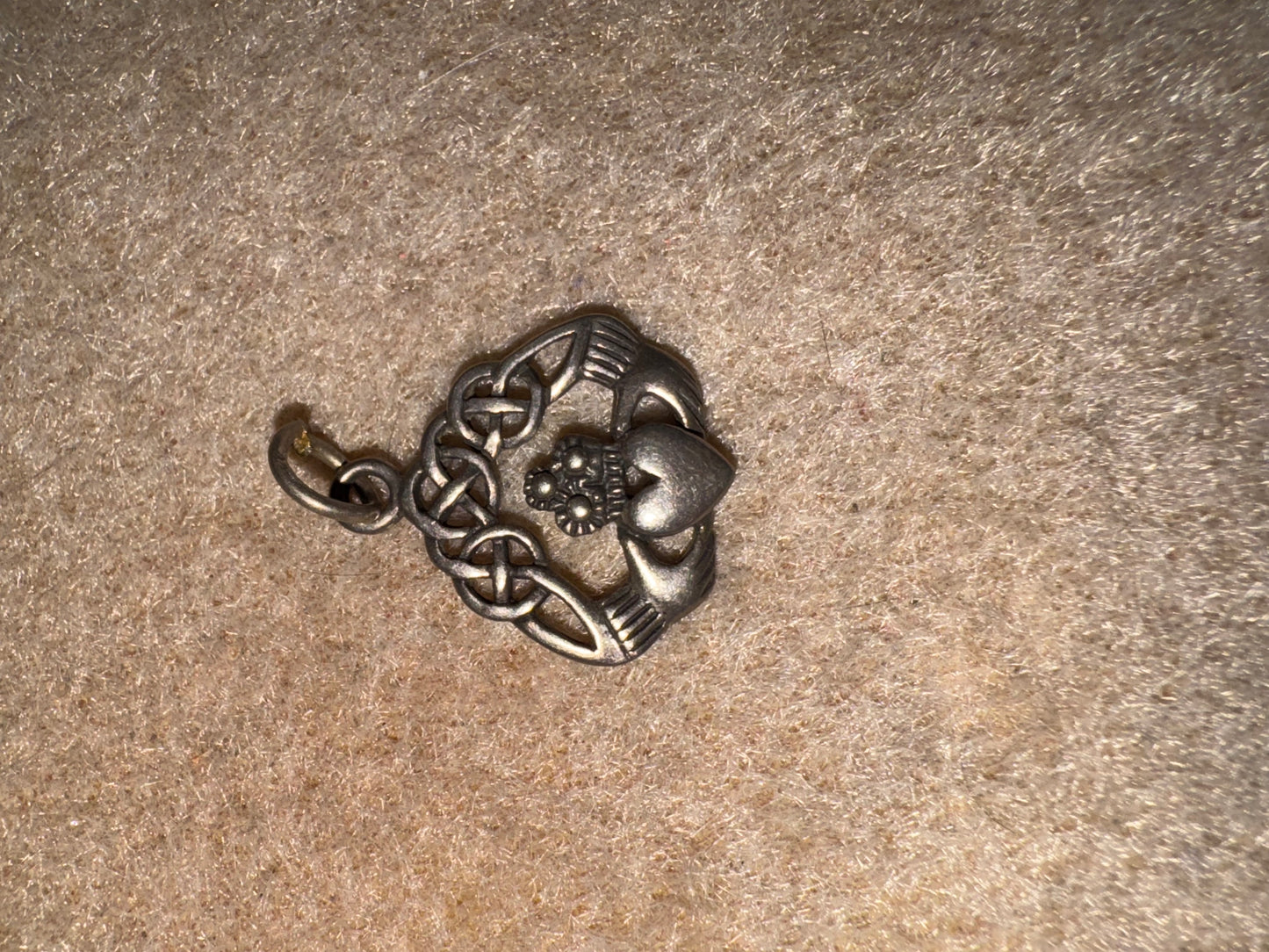 Claddagh Sterling Silver Pendant