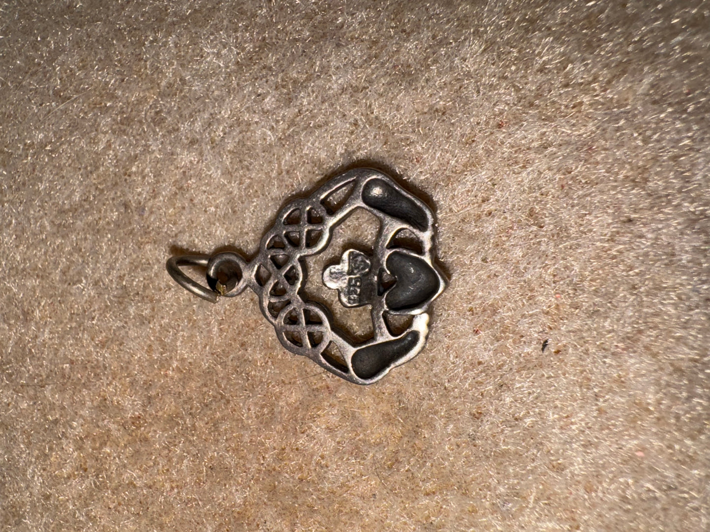 Claddagh Sterling Silver Pendant