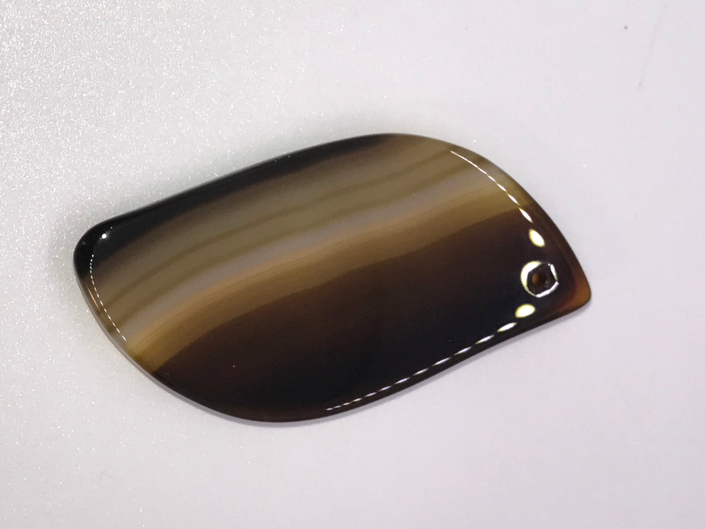 Coffee Onyx Agate Pendant