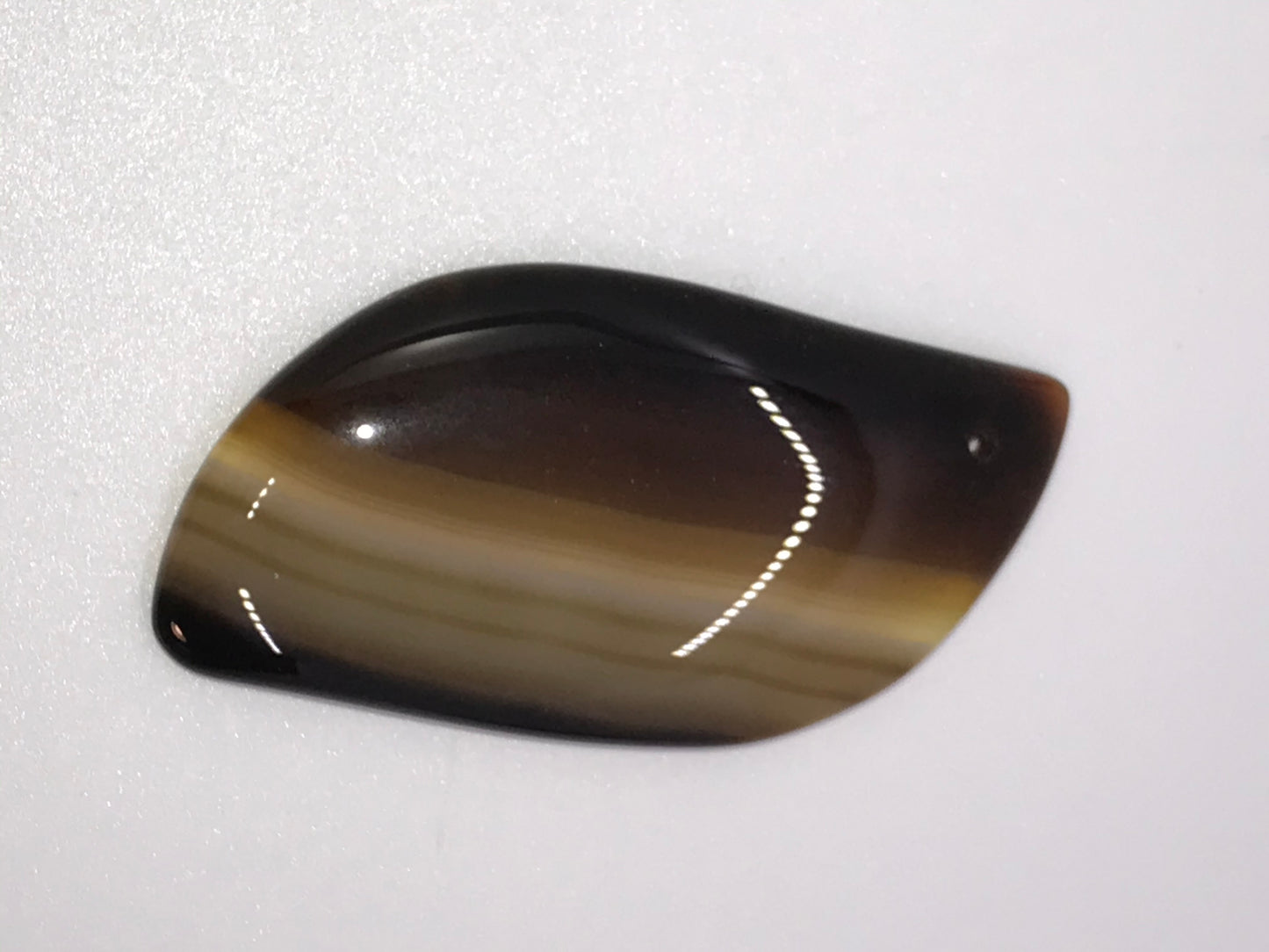 Coffee Onyx Agate Pendant