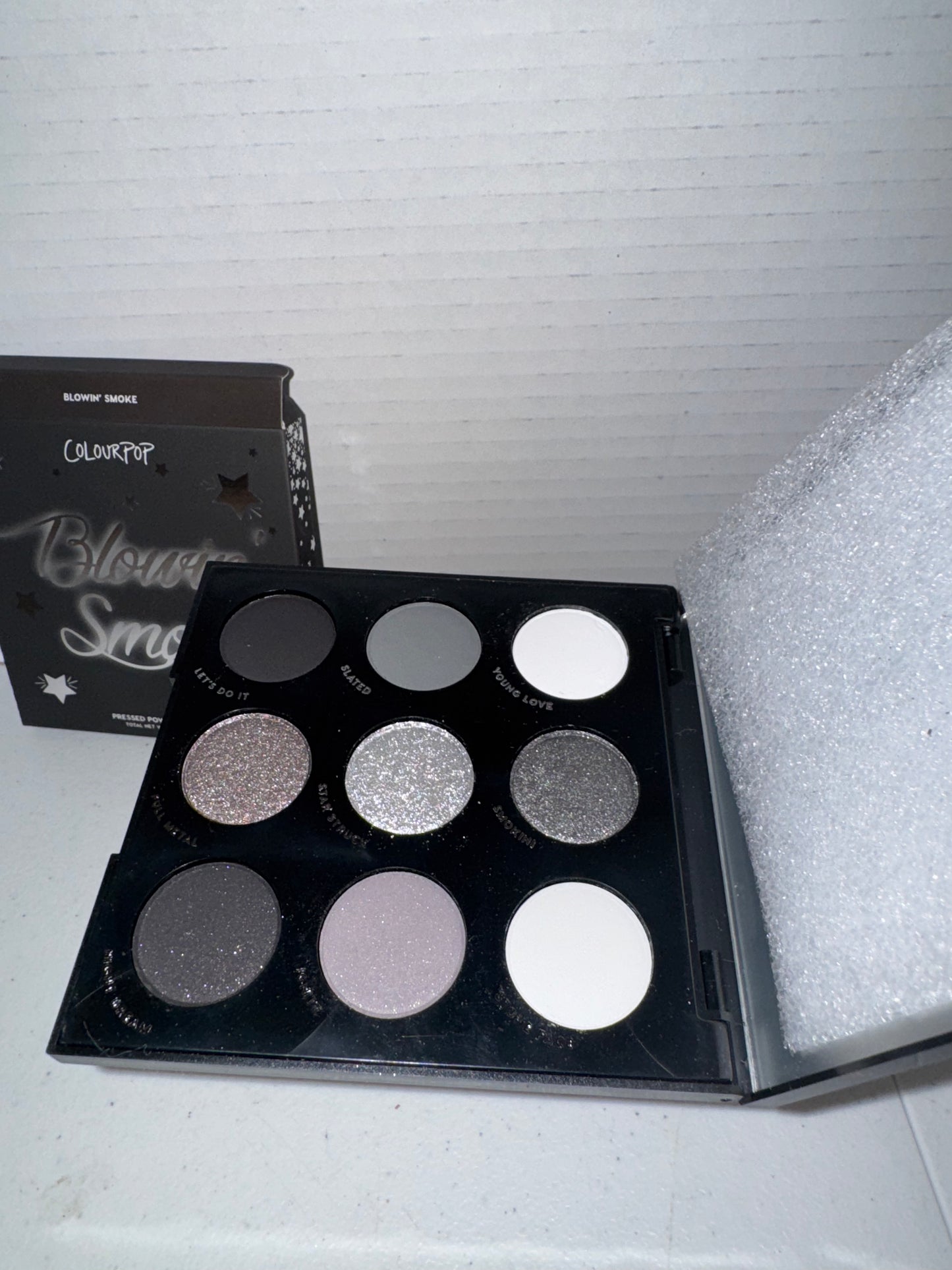 ColourPop Cosmetics Blowin' Smoke Smokey Eyeshadow Palette