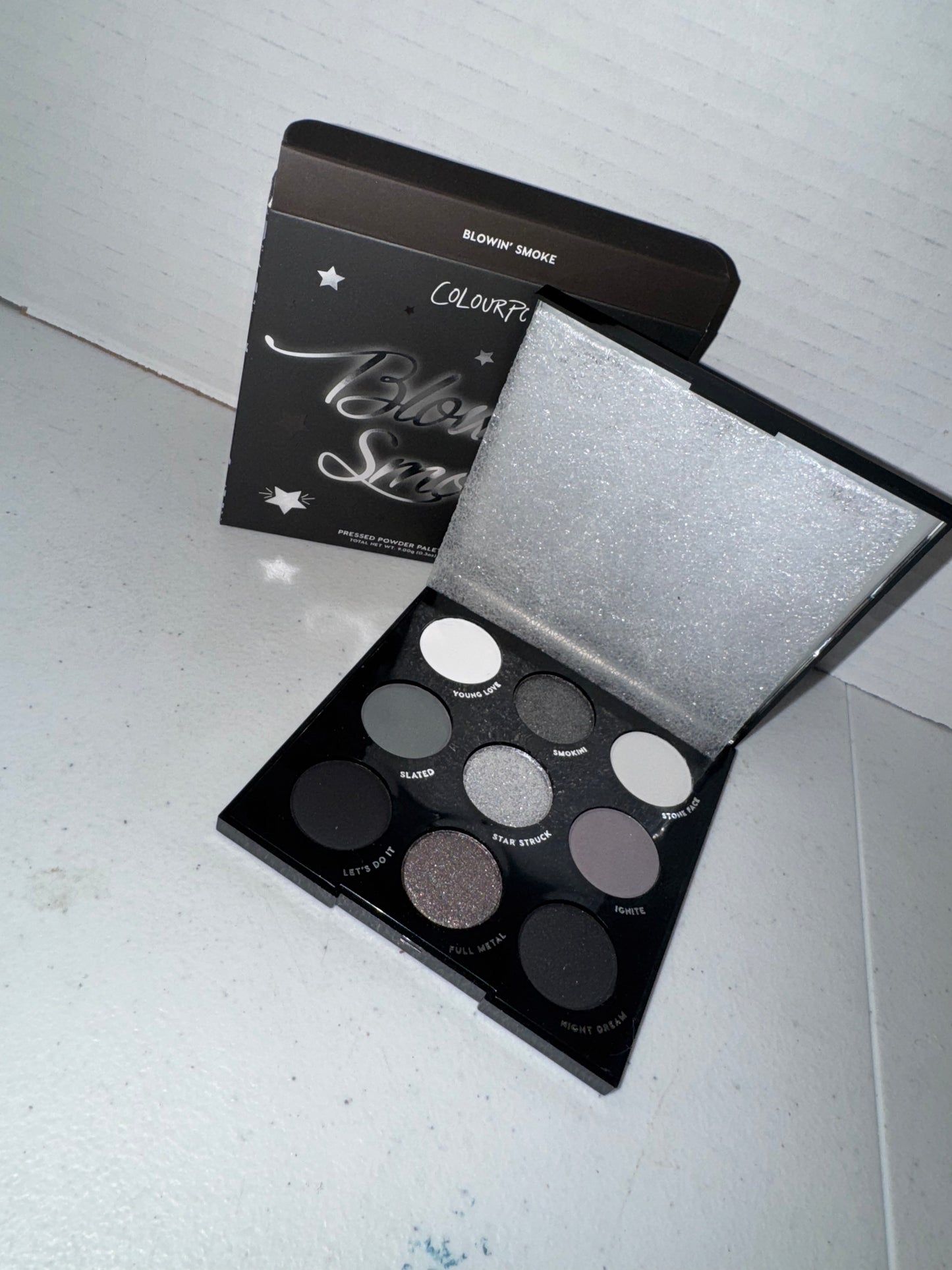 ColourPop Cosmetics Blowin' Smoke Smokey Eyeshadow Palette