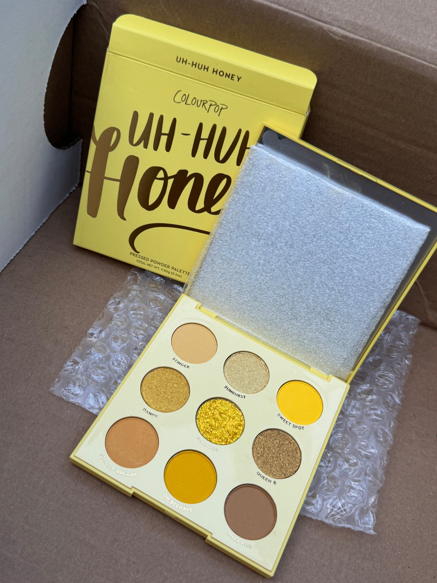 ColourPop Cosmetics Uh-Huh Honey Shadow Palette