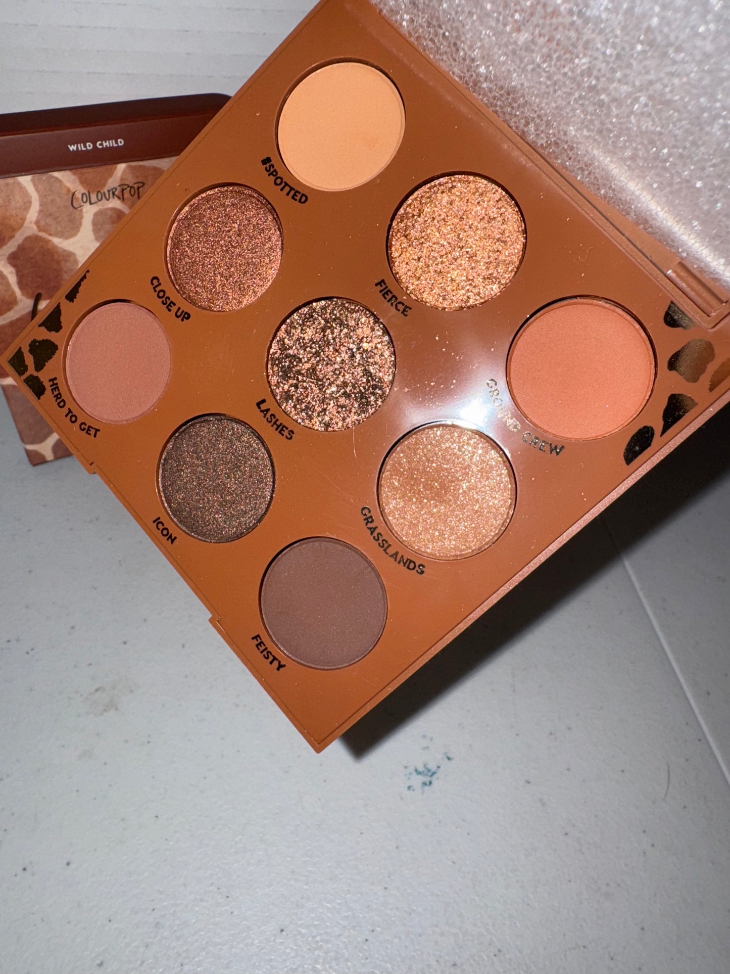 ColourPop Cosmetics Wild Child Deep Natural-Tone Palette