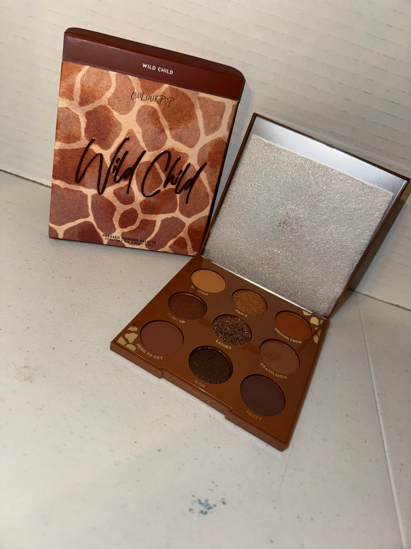 ColourPop Cosmetics Wild Child Deep Natural-Tone Palette