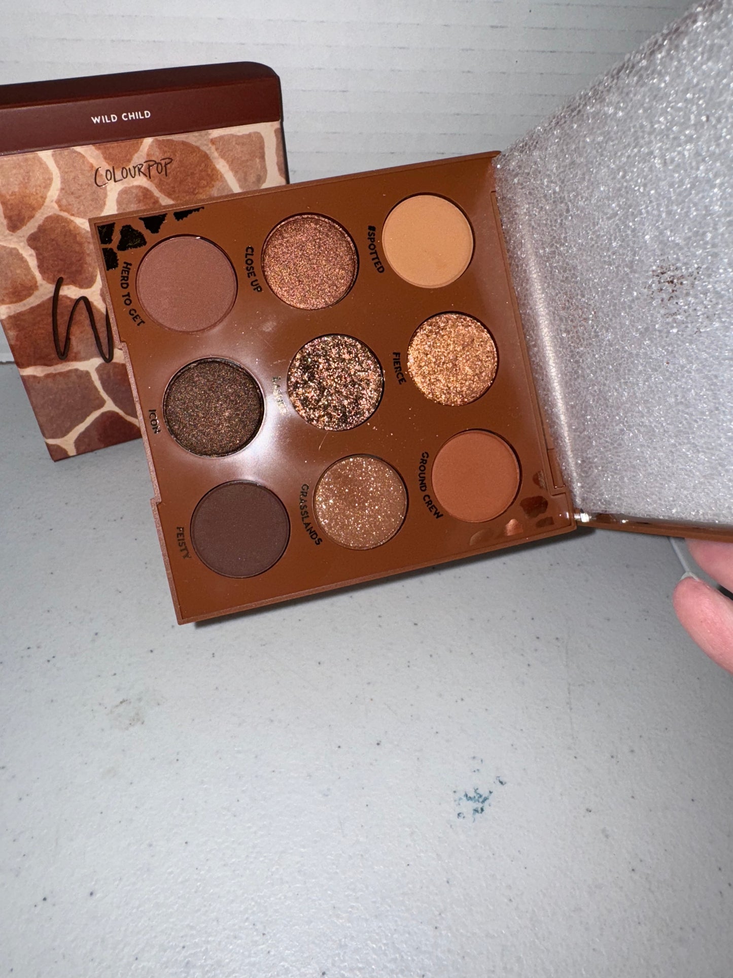 ColourPop Cosmetics Wild Child Deep Natural-Tone Palette