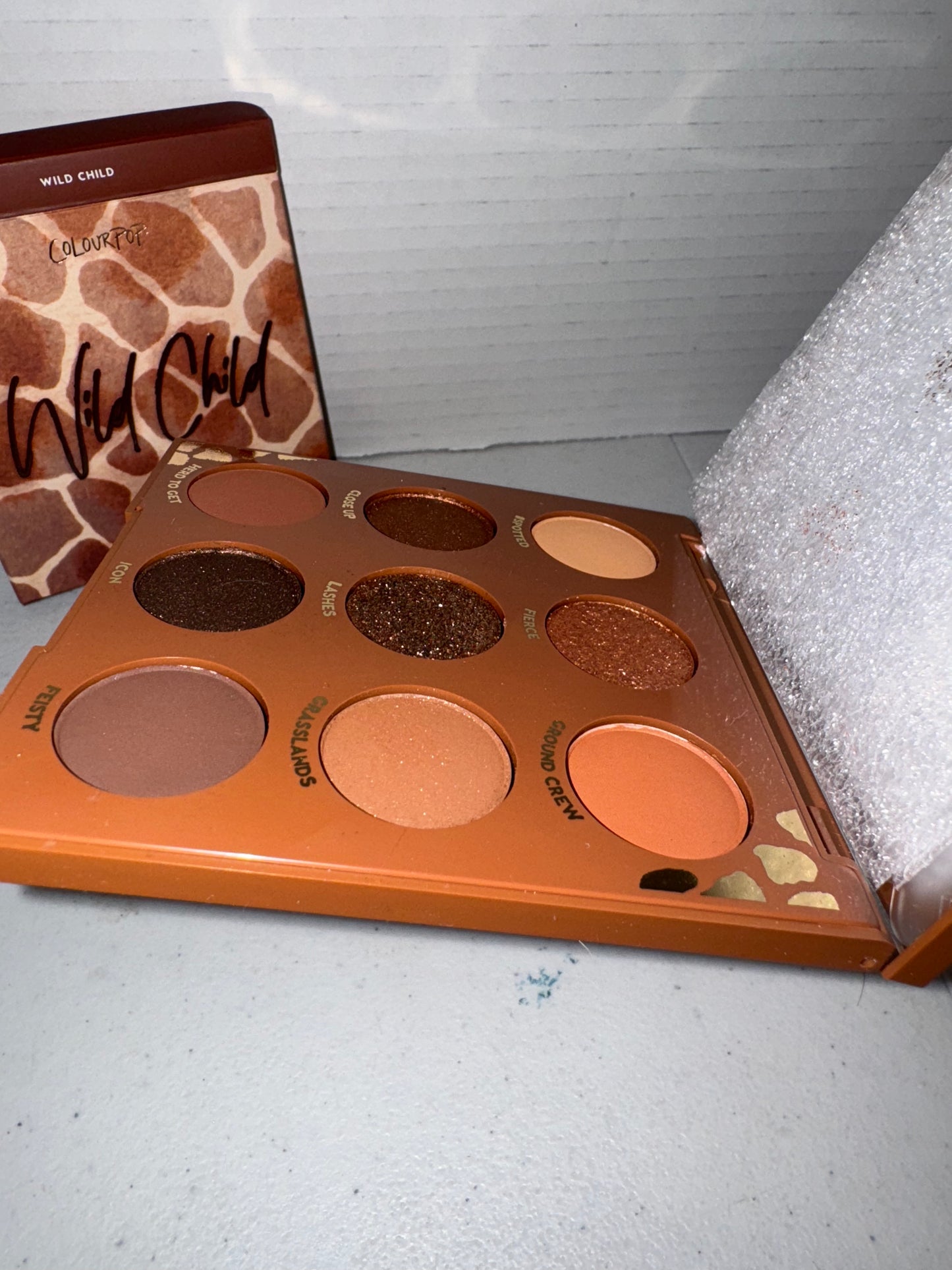 ColourPop Cosmetics Wild Child Deep Natural-Tone Palette