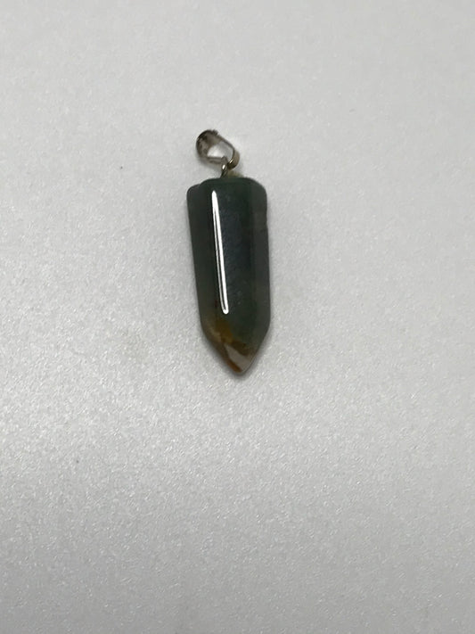 Fancy Jasper Point Pendant