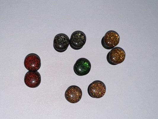 0 Gauge Glitter Uv Acrylic Plugs