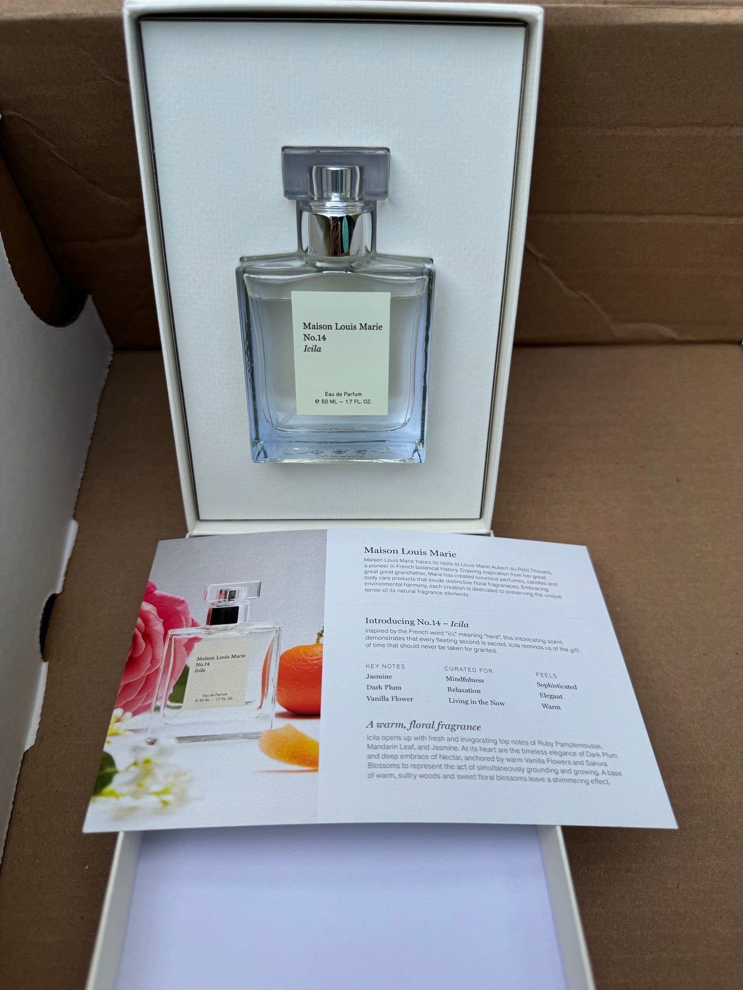 Maison Louis Marie No. 14 Icila Eau de Parfum BNIB