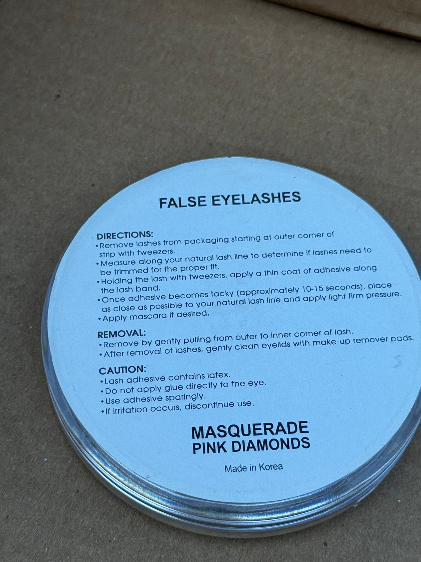 OSP Cosmetics Masquerade Pink Diamond Eye Lash Kit