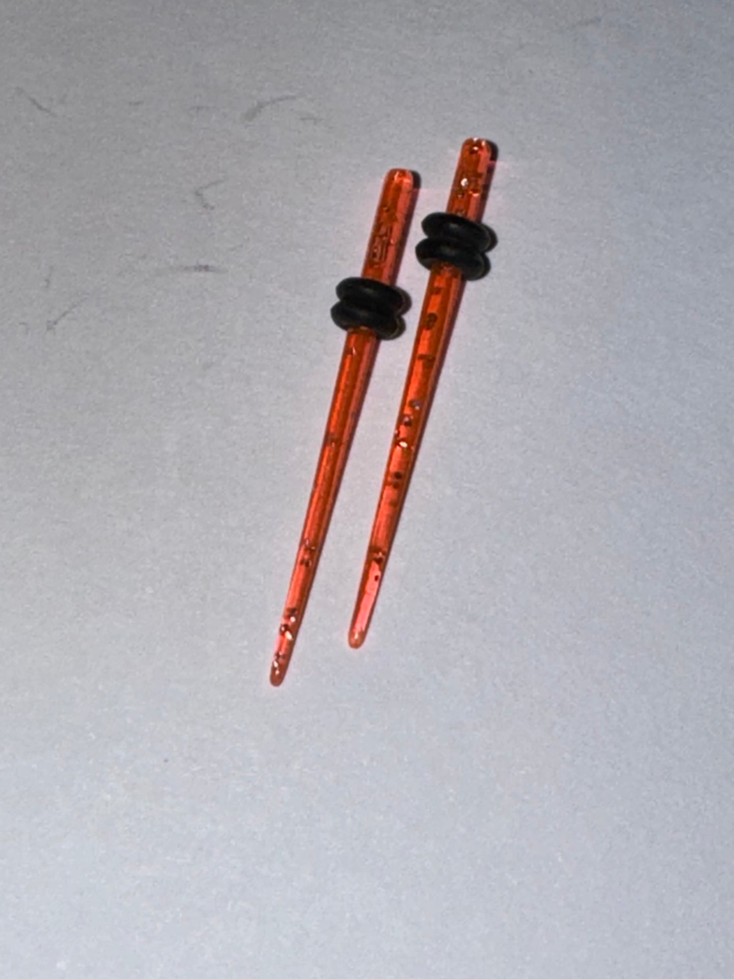 14 Gauge Uv Acrylic Glitter Gauging Tapers