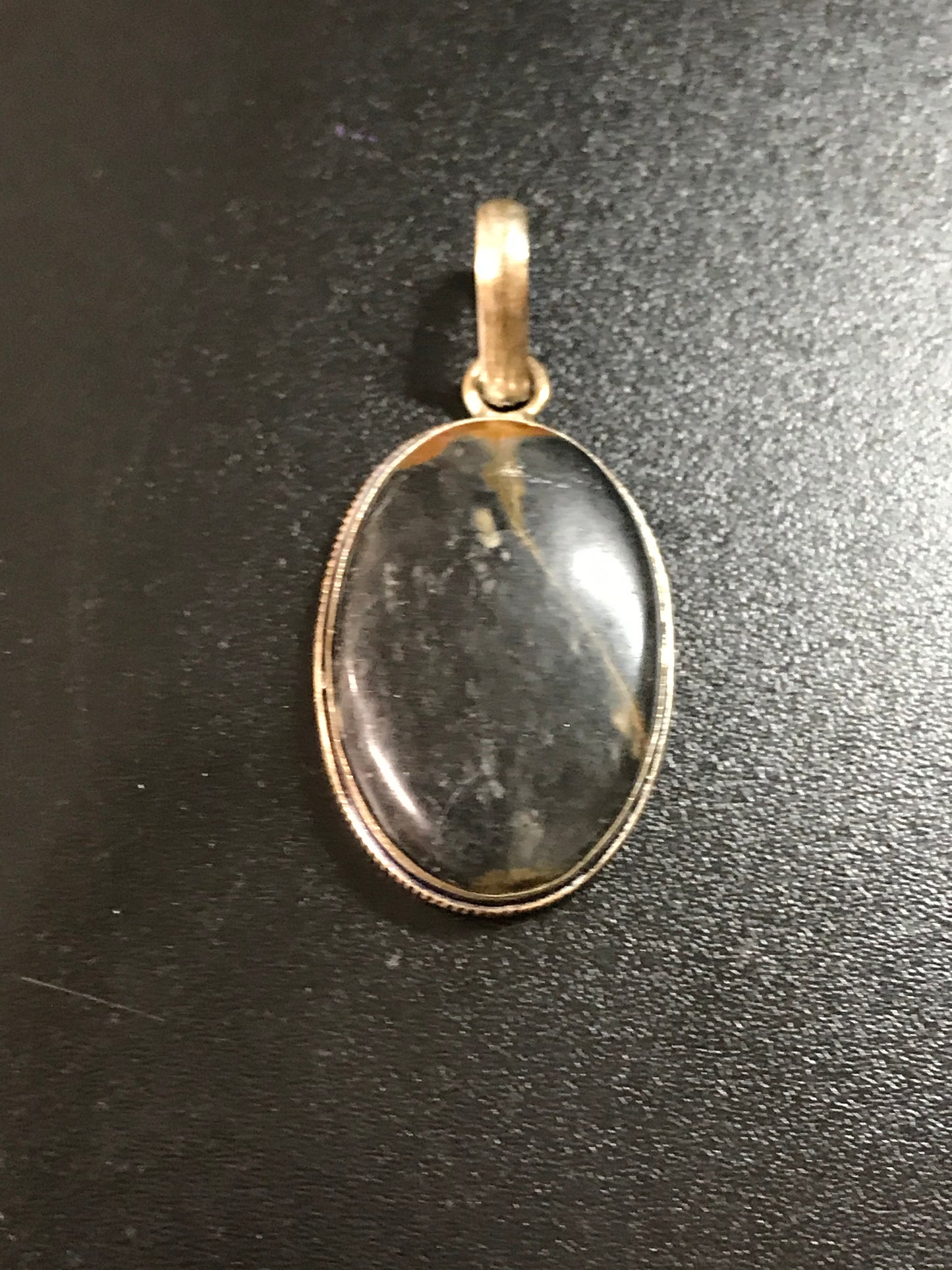 Picasso Jasper Oval Pendant