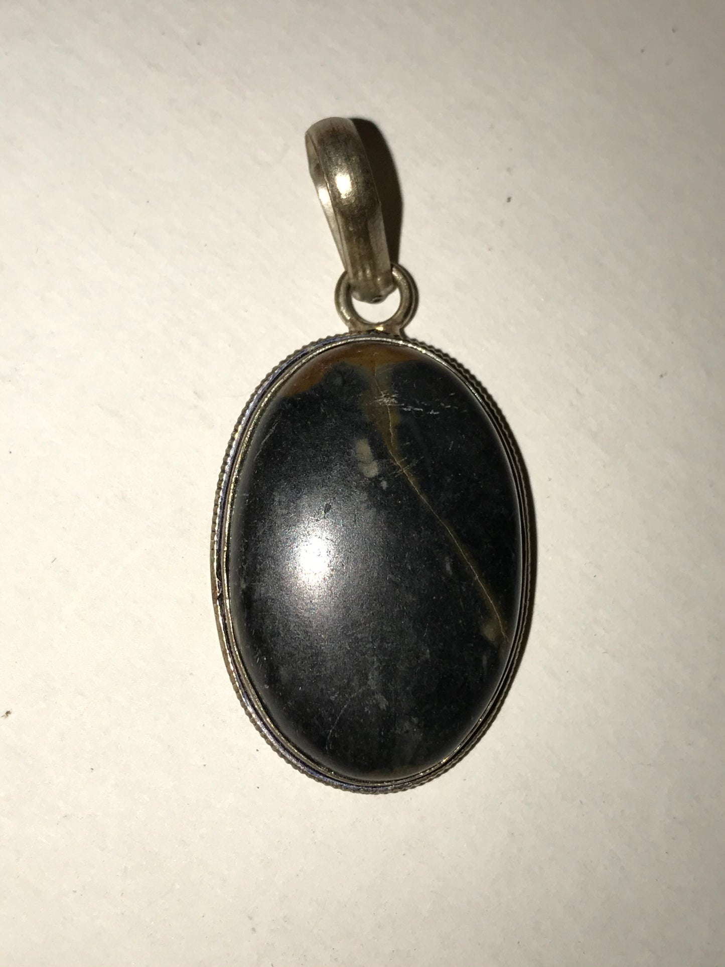 Picasso Jasper Oval Pendant