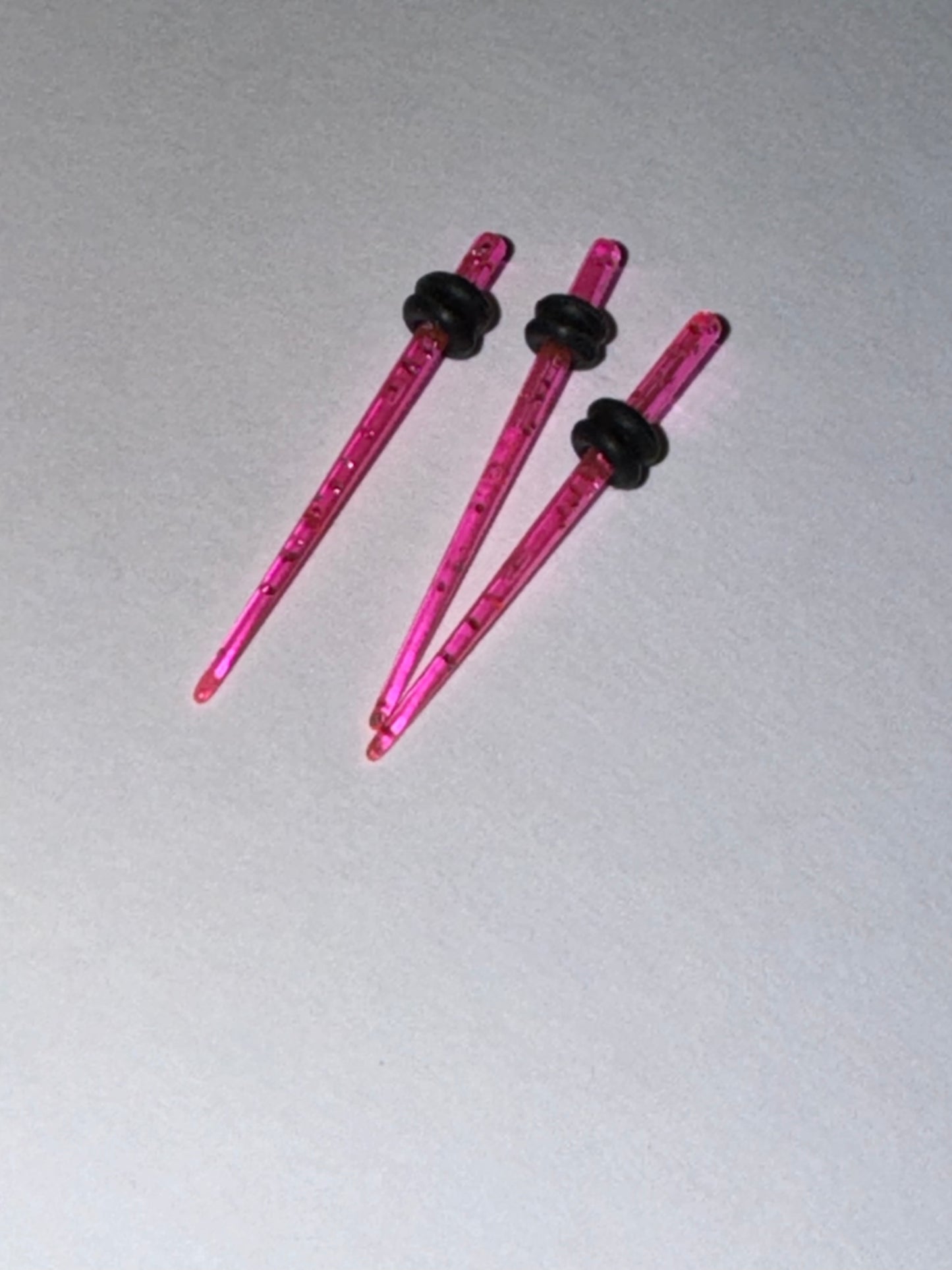 14 Gauge Uv Acrylic Glitter Gauging Tapers