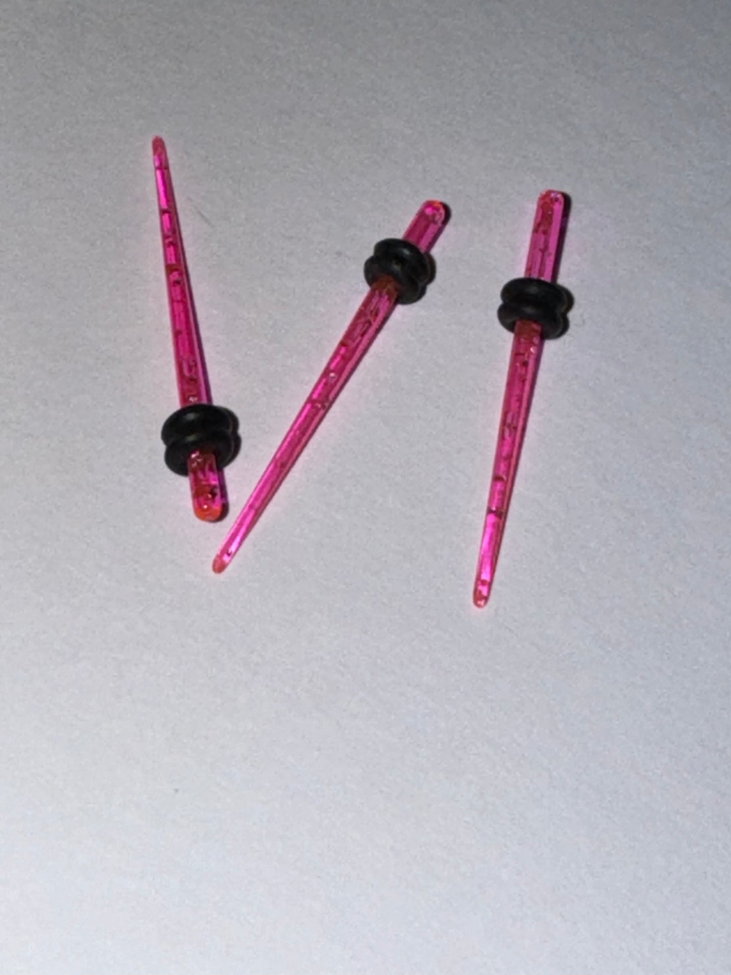 14 Gauge Uv Acrylic Glitter Gauging Tapers