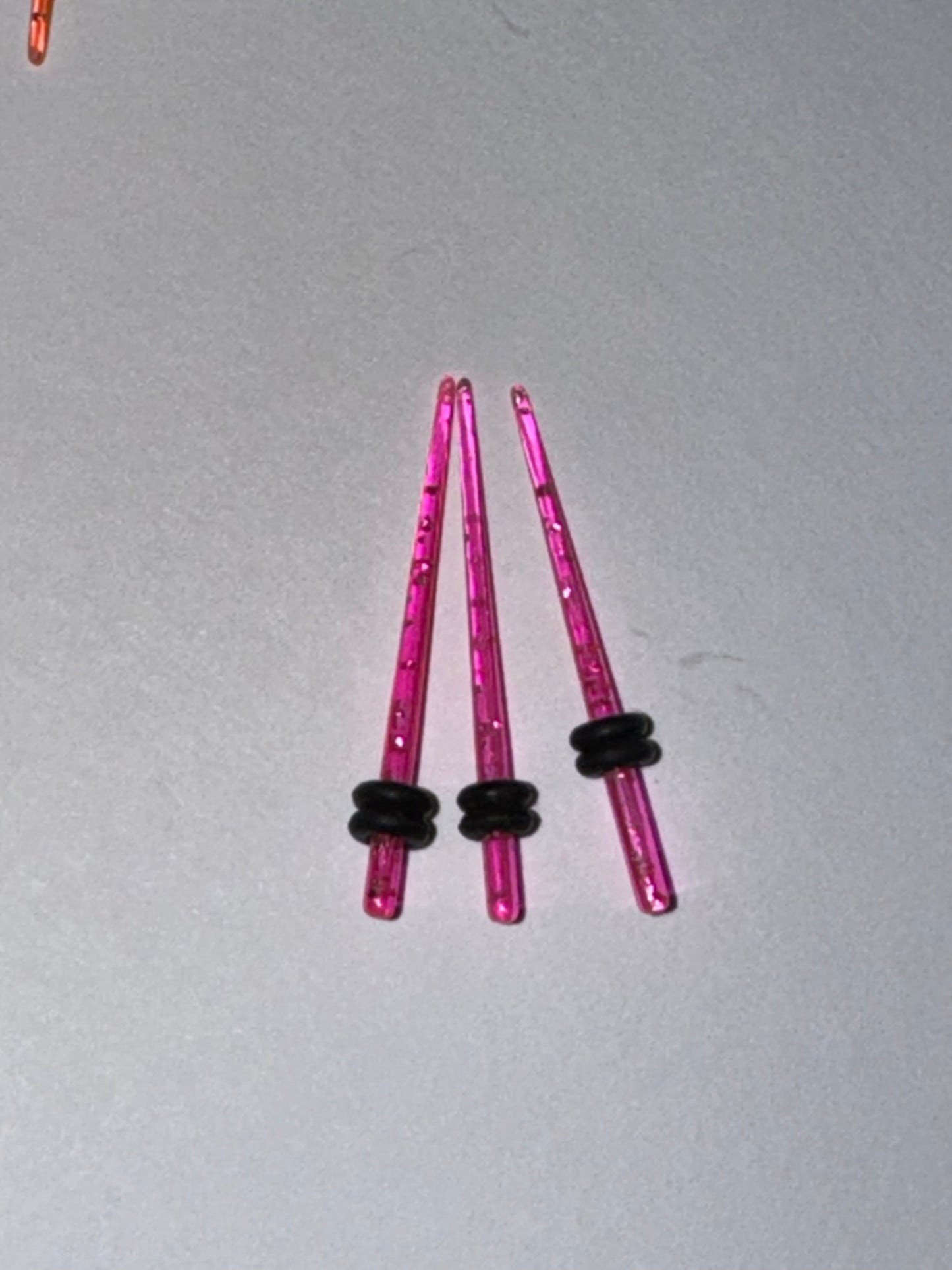 14 Gauge Uv Acrylic Glitter Gauging Tapers