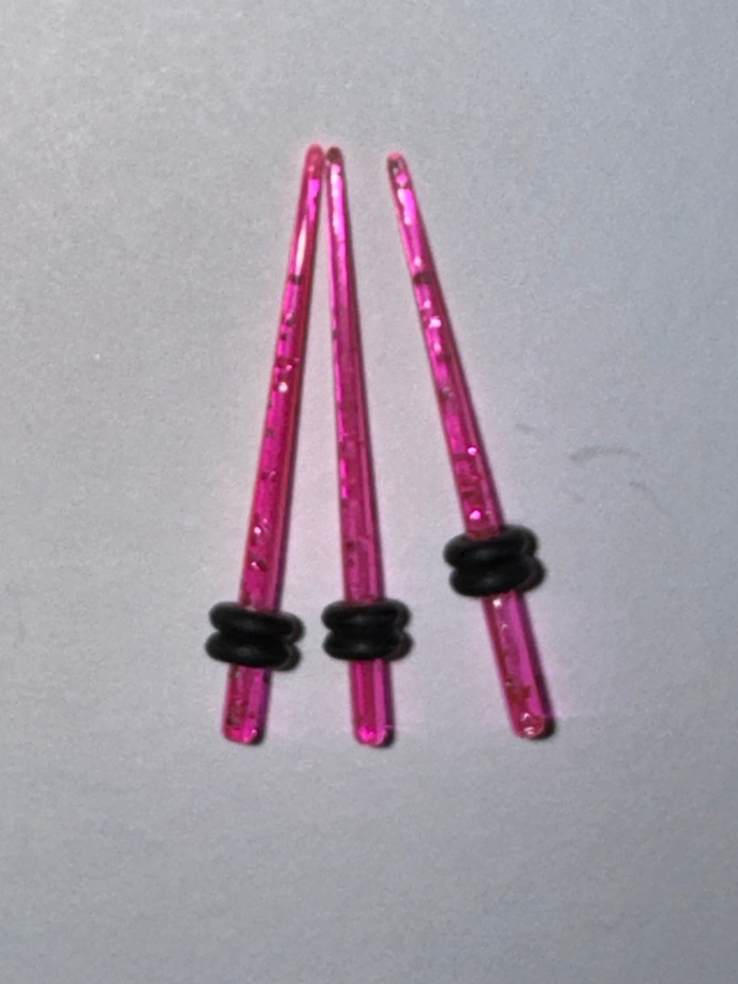 14 Gauge Uv Acrylic Glitter Gauging Tapers