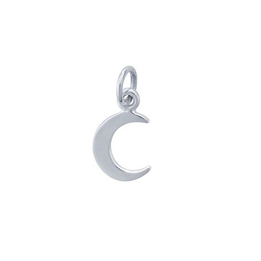 Tiny Crescent Moon Pendant