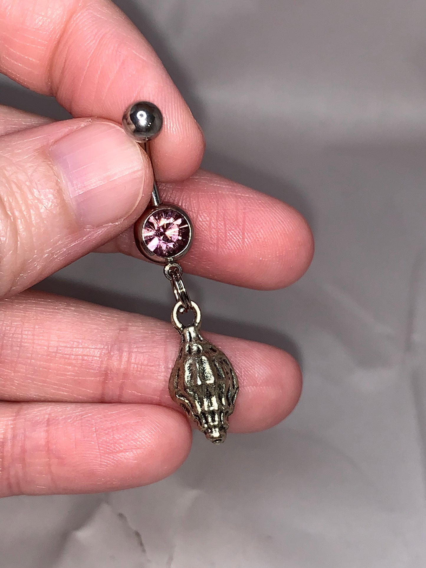 Shell Dangle Belly Ring