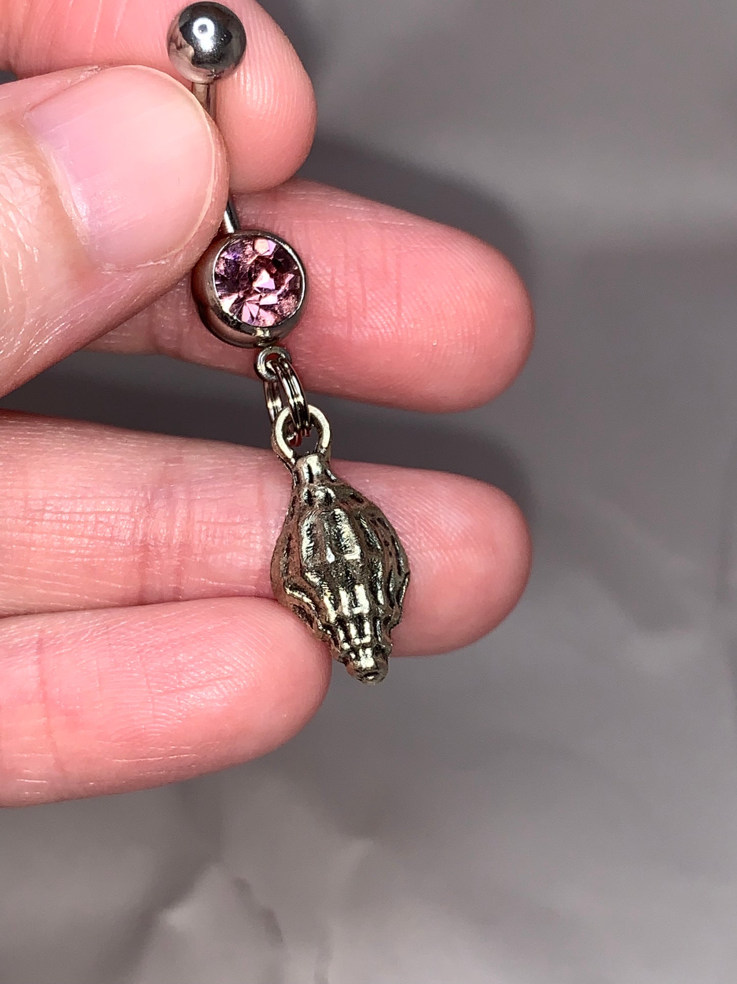 Shell Dangle Belly Ring