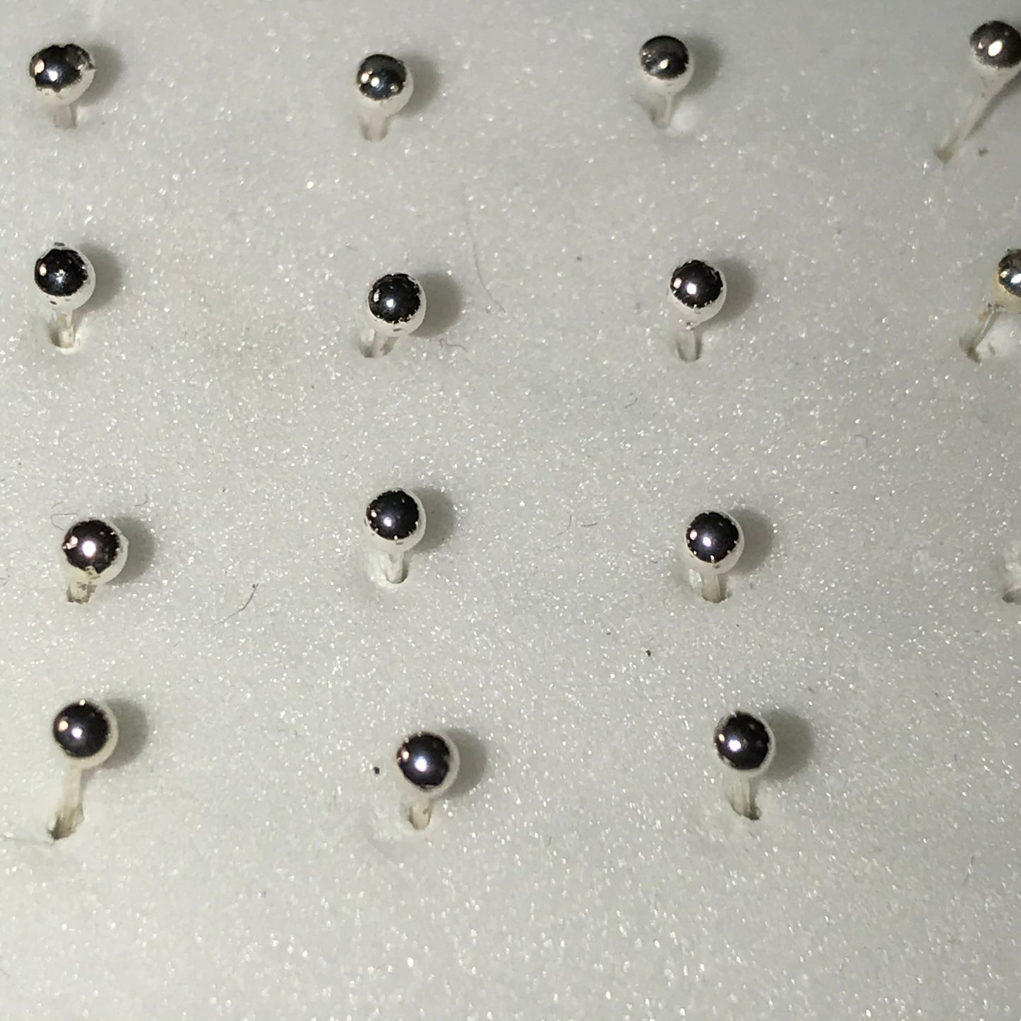 20 Gauge Sterling Silver Nose Rings