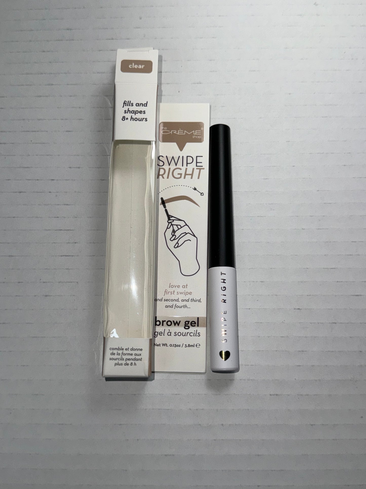 The Crème Shop Swipe Right Brow Gel - Clear